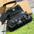 Gucci 764339 Gucci Horsebit Chain Small Shoulder Bag Black