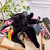 Chanel Three Fold Automatic Folding Sun Umbrella C855631