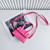 Jacquemus 213BA001 Le Chiquito Signature leather mini handbag Pink