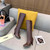 Fendi Women Shoes Cut Multicolor leather high-heeled boots 192494
