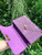 Valentino V0082 Vsling Mini Bag With Sparkling Embroidery Purple