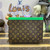 LV M82854 Louis Vuitton Pochette Voyage MM Bag Green