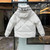 Moncler H20931A Women's Estom Short Down Jacket White 88640