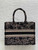 Dior M1296 Book Tote Medium Blue and White Butterfly Bandana Embroidery M102