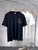 Dior 313J696 Men's Women's Relaxed Fit Cotton Jersey T-shirt D65852
