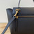 Celine 189103 Mini Belt Bag In Grained Calfskin Black 189153