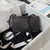 Chanel AS1116 Small Flap bag Velvet Crystal Pearl A69900 Black