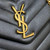 YSL 574946 Saint Laurent Loulou Medium Bag In Y-Quilted Leather Black Gold - luxibagsmall