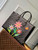 LV M46416 Louis Vuitton LV x YK OnTheGo MM Bag Black
