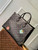 LV M46416 Louis Vuitton LV x YK OnTheGo MM Bag Black