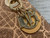 Dior M0505 Mini Lady Bag Metallic Cannage Lambskin Limited Edition Heavy Industry Beads Apricot