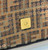 Fendi 8BR600 Medium Baguette Brown FF jacquard fabric bag with sequins
