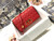 Dior M9243 Large Caro Bag  Calfskin Red Gold