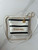 Chanel 22 Mini Handbag AS3980 Shiny Calfskin & Gold-Tone Metal White & Black