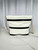 Chanel 22 Mini Handbag AS3980 Shiny Calfskin & Gold-Tone Metal White & Black