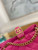 Chanel AS3476 HOBO Handbag Lambskin & Gold-Tone Metal Rose Red