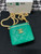 Chanel AP3203 Clutch With Chain Grained Calfskin Green