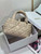 Dior M2822 Small Dior Toujours Bag Beige Macrocannage Calfskin