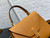 Valextra Iside Top Handle Mini Bag WBES0036028 Tan