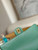 Chanel AS3777 Flap Bag Grained Calfskin & Gold-Tone Metal Green