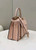 Fendi 8BN321 Peekaboo Iseeu Medium Pink Leather Bag 8596L