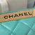 Chanel Trendy 24C Flap Bag With Top Handle Lambskin bag A92236 Blue Gold