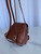 Chanel AS3860 Backpack Shiny Lambskin Gold Brown
