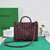 Bottega Veneta BV 743568 Small Andiamo Wine Red