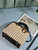 Dior M0505 MINI Lady Dior Bag Natural Wicker navy Blue