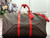 Louis Vuitton LV M44740 Keepall Bandoulière 50 Monogram Bag Red