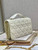 Dior S0980 Mini Miss Dior Bag Latte Cannage Lambskin White