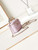 Chanel AP3805 Mini Clutch Lambskin Vanity Box bag With Pearl handle Pink