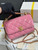 Chanel AS2615 Woc Wallet on Chain with Gold Charm Mini Vintage Calfskin Bag Pink