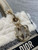 Dior M0565 Medium Lady D-Lite Wool Beige with Black M1035
