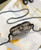 Chanel 22K Evening Bag With Pearls Black and Silver