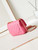 Chanel AS4385 Mini Flap Bag Pearly Lambskin Imitation Pearls & Gold-Tone Metal Hot Pink