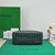 Bottega Veneta BV 743568 Small Andiamo Dark Green