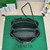 Bottega Veneta BV 743568 Small Andiamo Dark Green