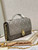 Dior S0980 Mini Miss Dior Bag Latte Cannage Lambskin Dark gray