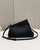 Fendi 8BP129 First Small Black braided leather bag 80103