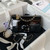 Chanel AS3356 Flap 23FW Patent leather Camellia Black