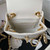 Chanel Small Backpack AS4275 Calfskin & Gold-Tone Metal White