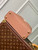 LV M21045 Louis Vuitton Capucines BB Handbag Trianon Pink / Greige