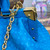 LV M22325 Louis Vuitton Monogram Clutch Blue