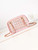 Chanel AS3768 Small Camera Case Lambskin Viscose Weaving Pink & White Gold
