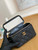 Chanel A68130  Vanity with chain Grained Calfskin Gold Black