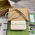 Gucci 772794 GG Super Mini Shoulder Bag White