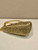 Prada 1BC190 Prada Triangle satin mini-bag with crystals Gold