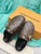 LV 1AAW6Q Louis Vuitton LV Cosy Flat Comfort Clogs L99023