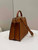 Fendi 8BN327 Peekaboo ISeeU Small Brown leather bag